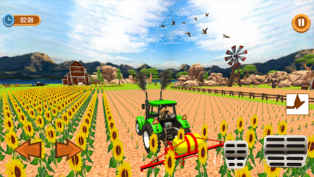 真实耕作拖拉机3D游戏（Tractor Farming Game）3