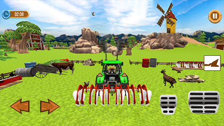 真实耕作拖拉机3D游戏（Tractor Farming Game）2