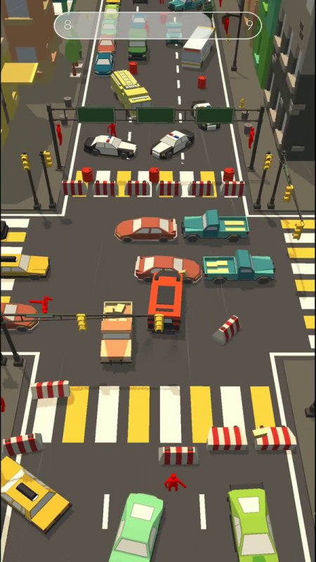 障碍道路碰撞3D2