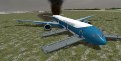 模拟飞机失事1