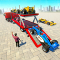 公式卡车汽车运输3D游戏