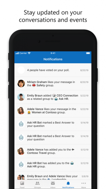 Yammer app4