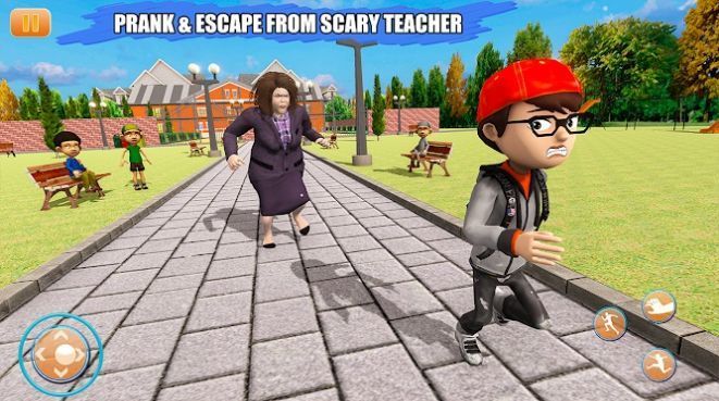 恐吓可怕的坏老师3D第二章房子冲突2