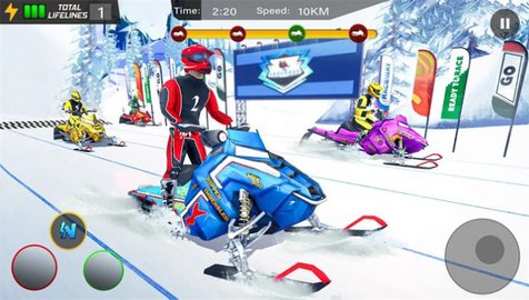 雪地飙车赛（Snow Bike Racing）3