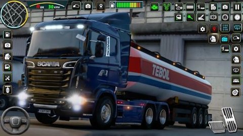 油轮游戏欧洲卡车（Euro Oil Tanker Simulator Game）3