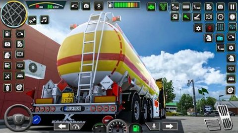 油轮游戏欧洲卡车（Euro Oil Tanker Simulator Game）1