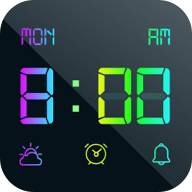 电子桌面时钟（Digital Clock Widget）
