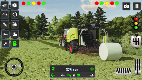 拖拉机驾驶：乡村游戏（Tractor Driving Village Game）4