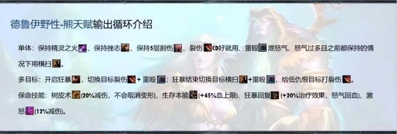 wlk熊德全方位攻略，魔兽世界WLK熊德天赋