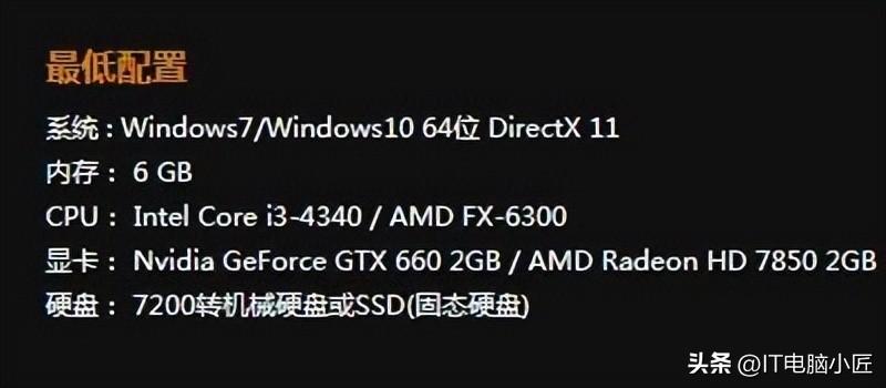 pubg最低配置要求，pubg配置要求推荐