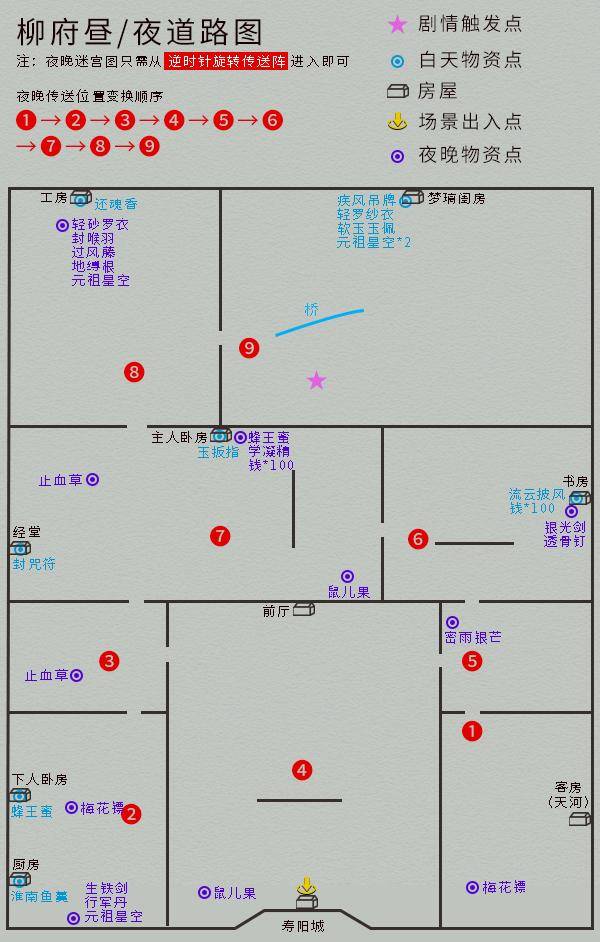 仙剑奇侠传四攻略超详细，仙剑四地图详解全攻略