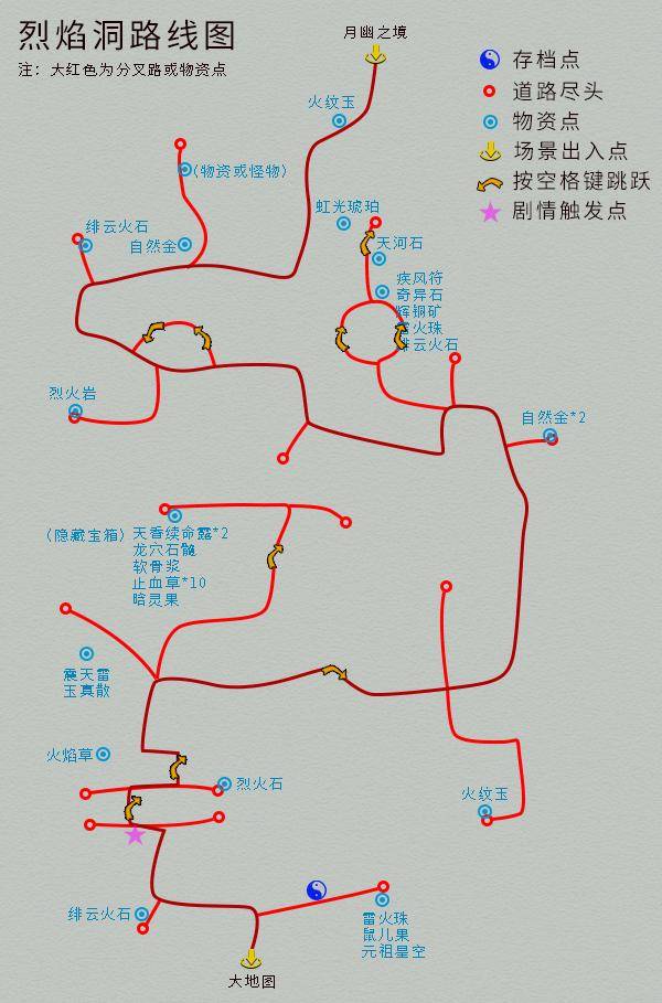 仙剑奇侠传四攻略超详细，仙剑四地图详解全攻略