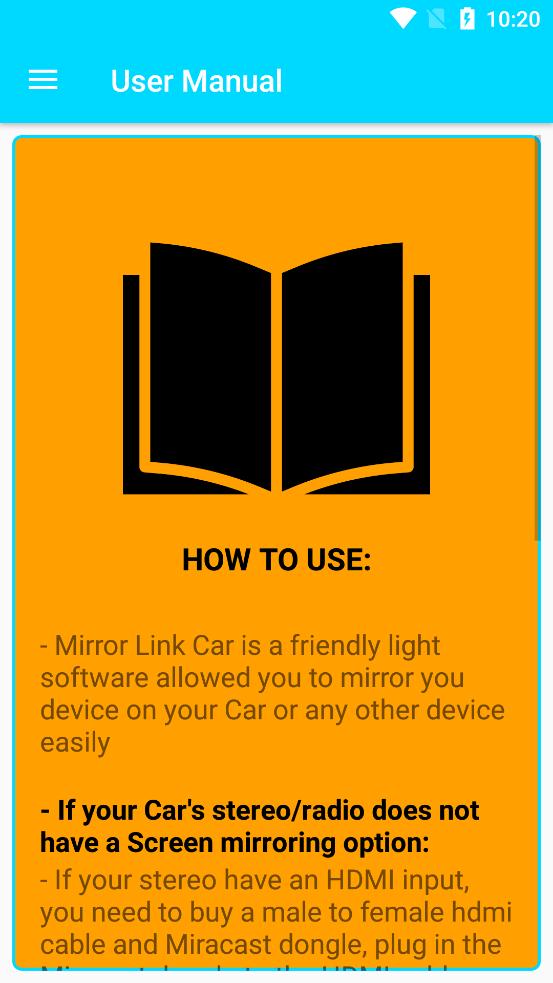 mirrorlink车载app华为1